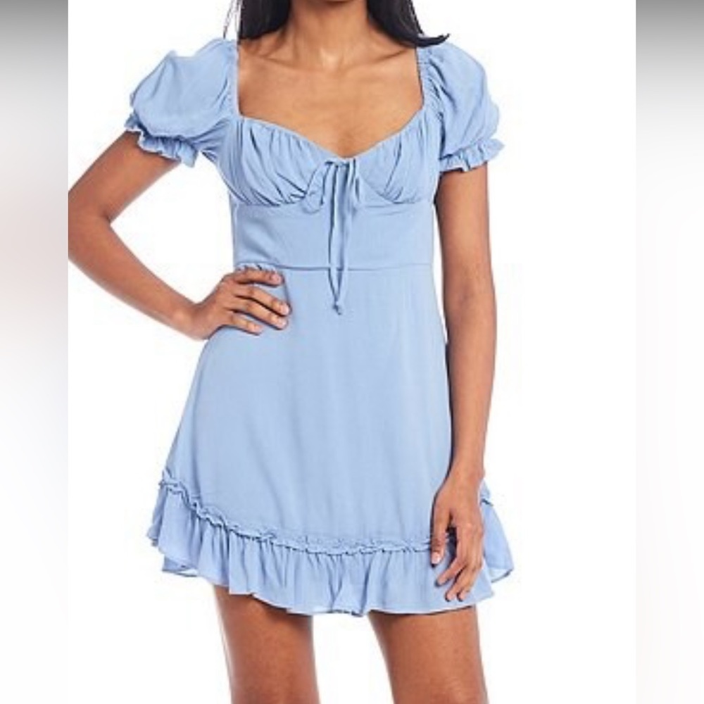 B. Darlin baby blue dress